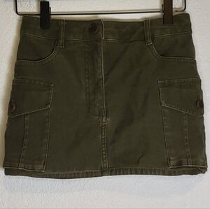 Aritiza | Wilfred Free Khaki Cargo Mini Skirt size 00
